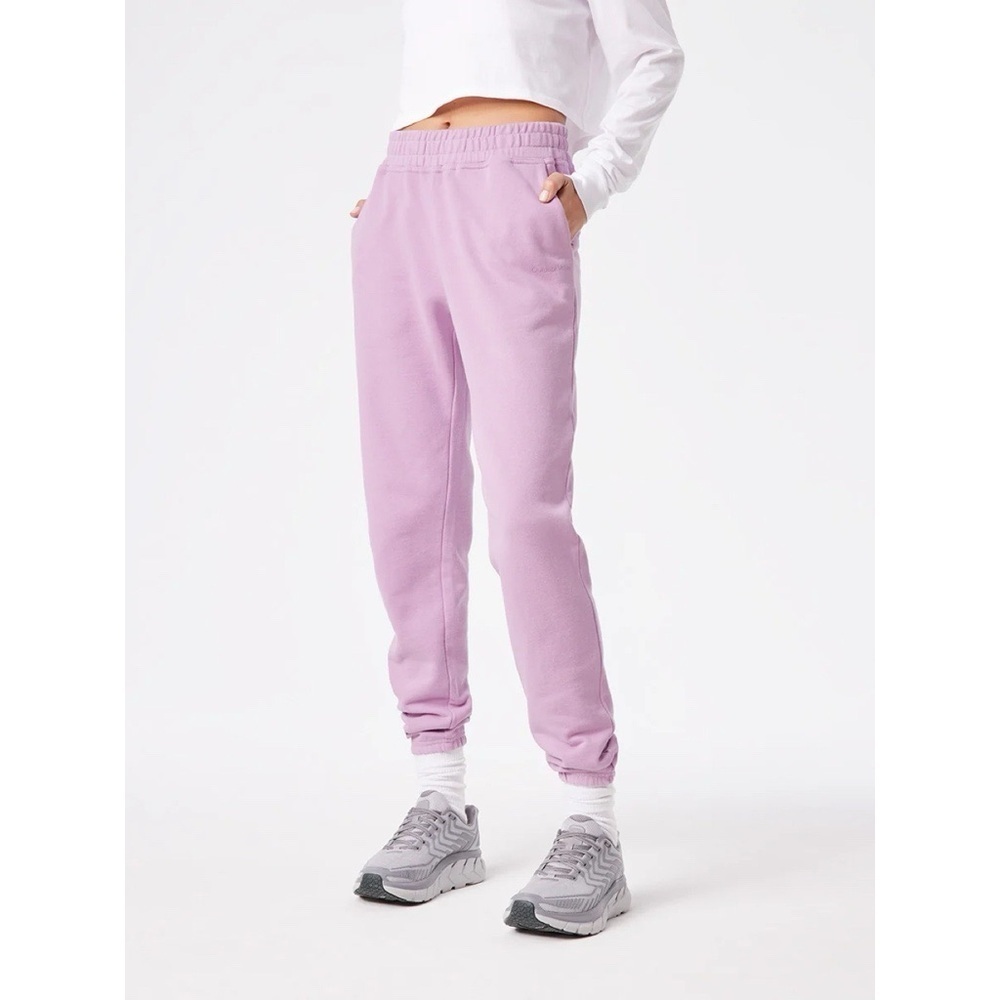 Outdoor Voices • Cotton Terry Sweatpant jogger pants Provence cotton lavender